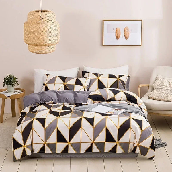 Parure de Lit 220×240 à motif Moderne