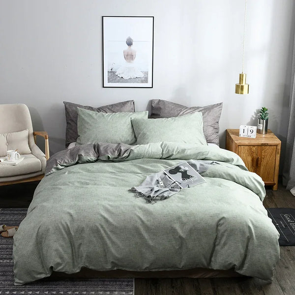 Parure de Lit Vert sauge
