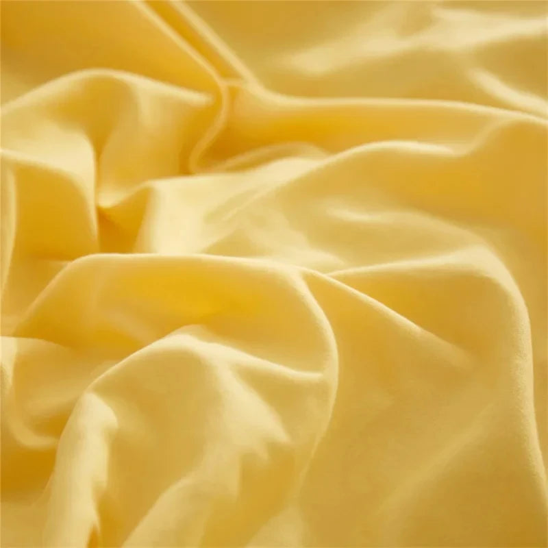 Parure de Lit 2 personnes jaune