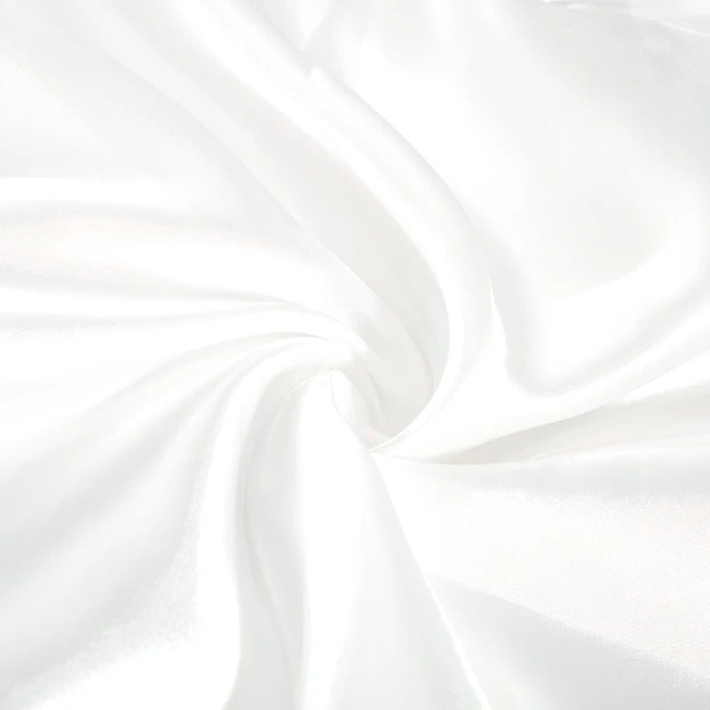 Parure de Lit en Satin blanche