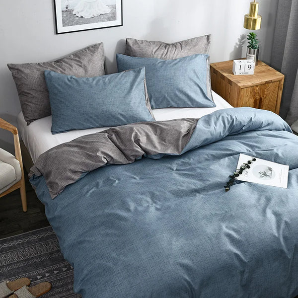 Parure de Lit Bleu 2 personnes — autre vue