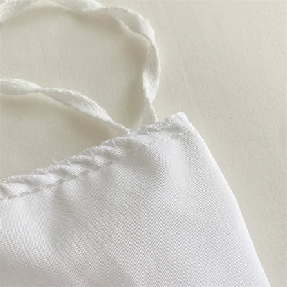 Parure de Lit Blanche romantique