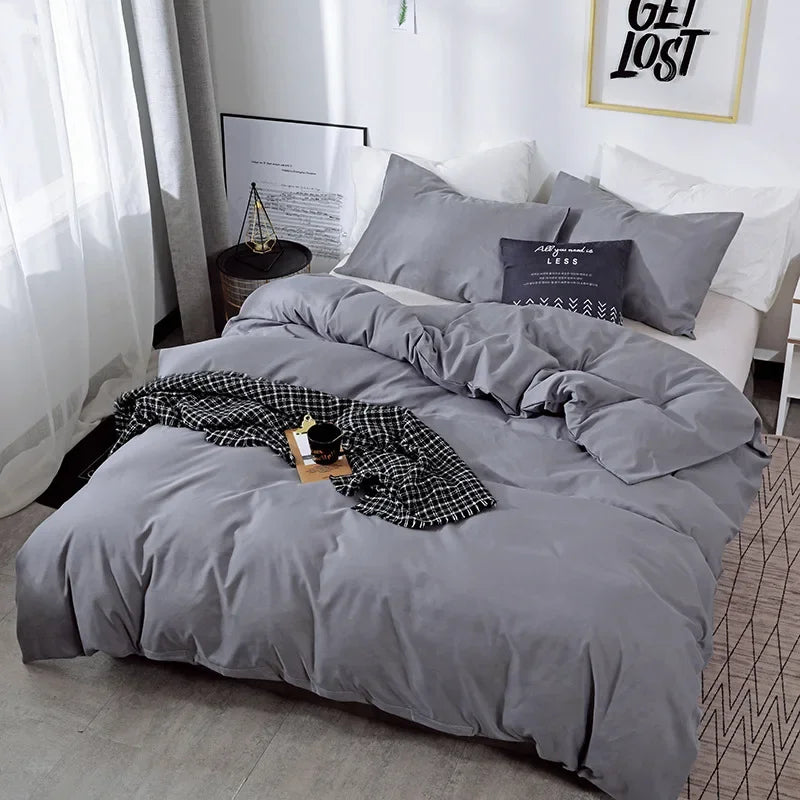Parure de Lit Gris industriel