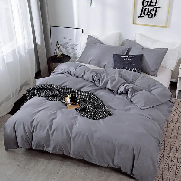 Parure de Lit Gris industriel
