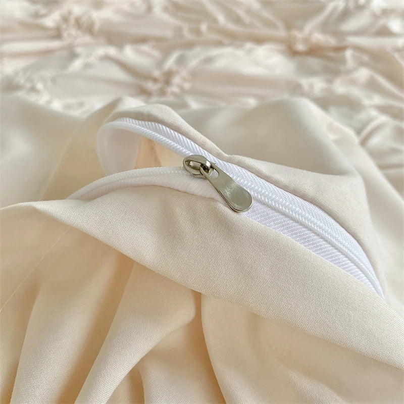 Parure de Lit Beige Style floral