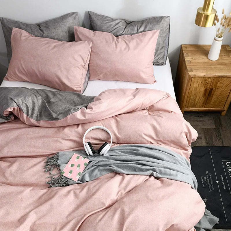 Parure de Lit Rose Cosy