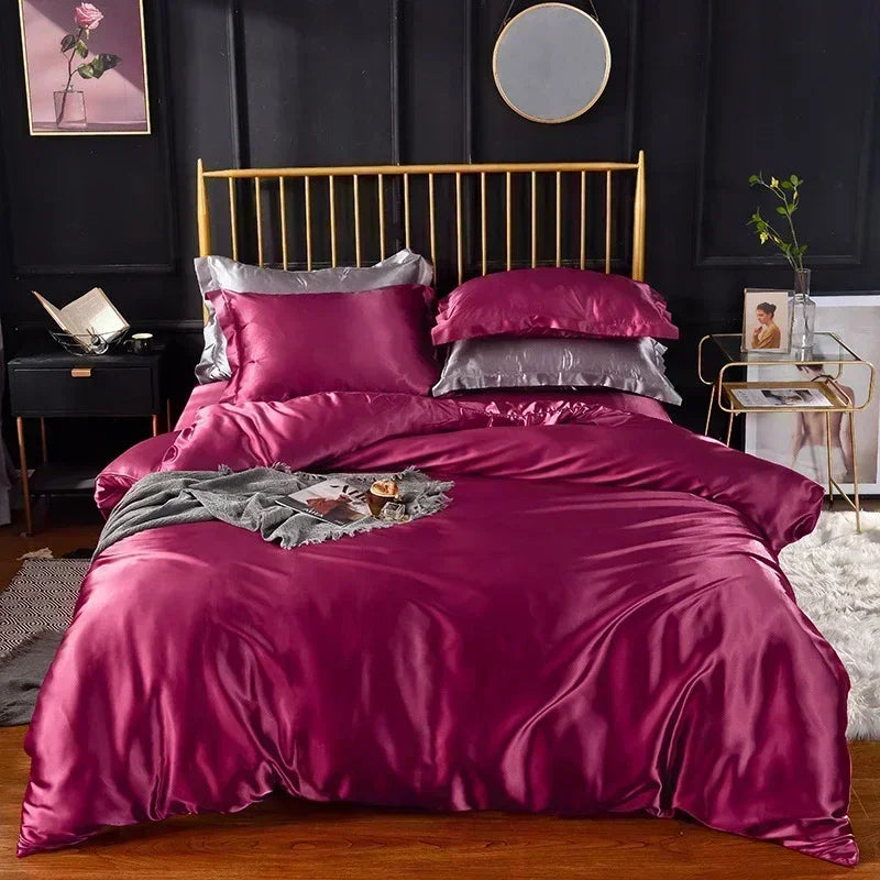 Parure de Lit Rouge magenta