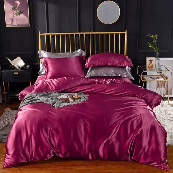 Parure de Lit Rouge magenta