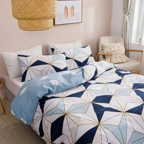 Parure de Lit 220×240 à motif Géométrique — autre vue
