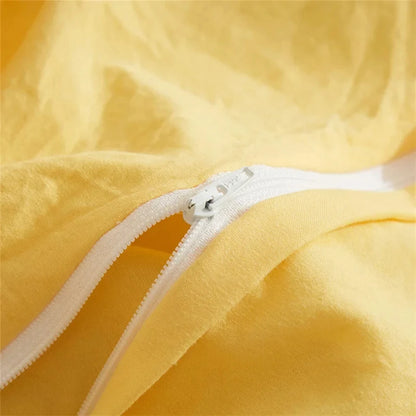 Parure de Lit 2 personnes jaune