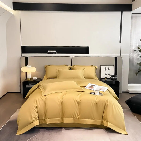 Parure de Lit 240x260 Jaune
