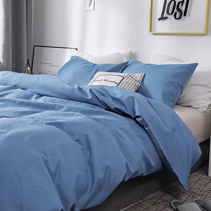 Parure de Lit Bleu denim clair
