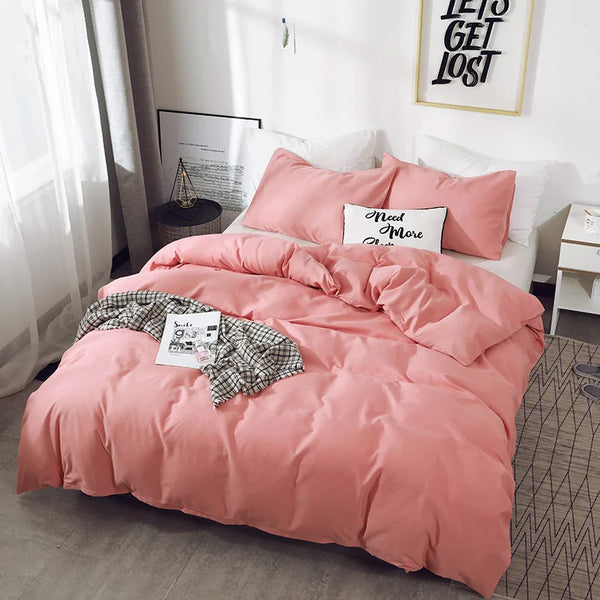 Parure de Lit Rose saumon