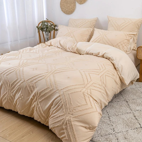 Parure de Lit Beige design — autre vue