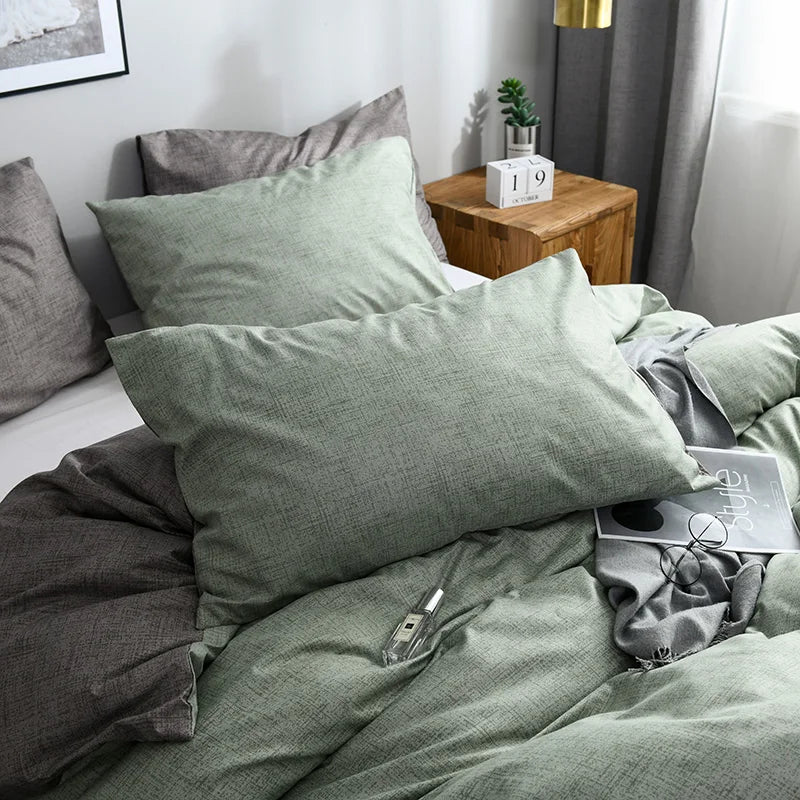 Parure de Lit Vert sauge