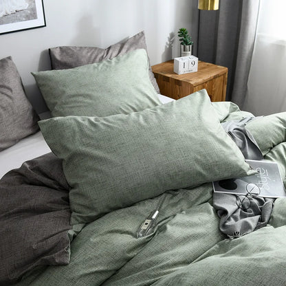 Parure de Lit Vert sauge