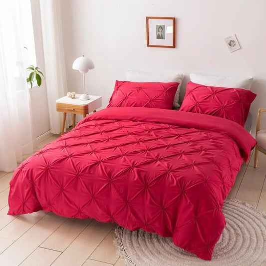 Parure de Lit Rouge cerise