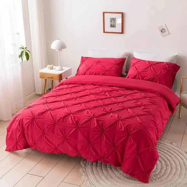 Parure de Lit Rouge cerise