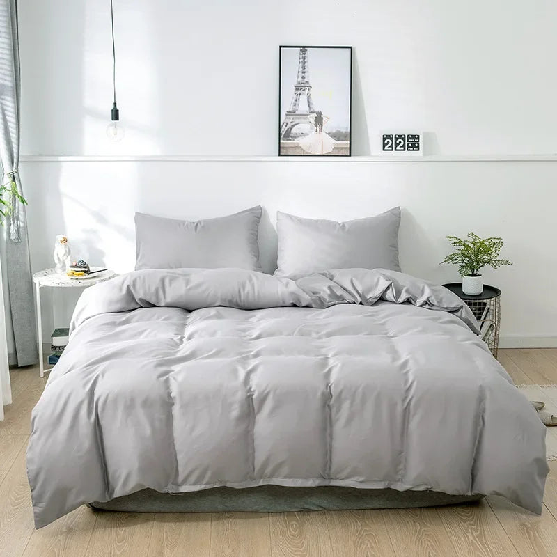 Parure de Lit Gris clair