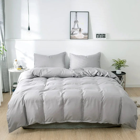 Parure de Lit Gris clair