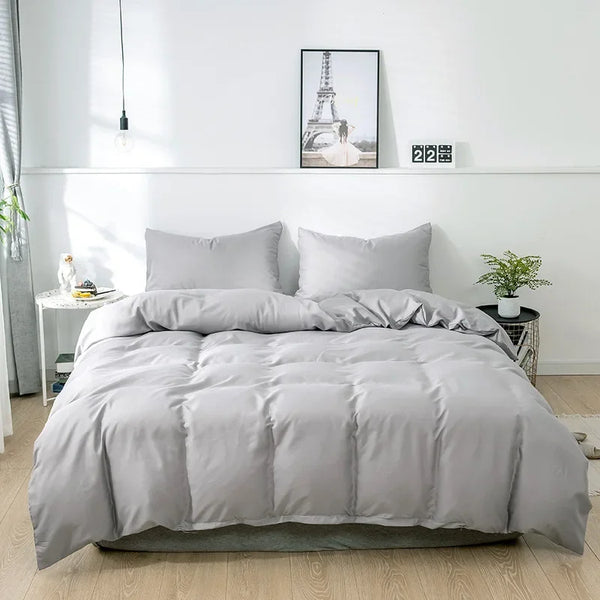 Parure de Lit Gris clair