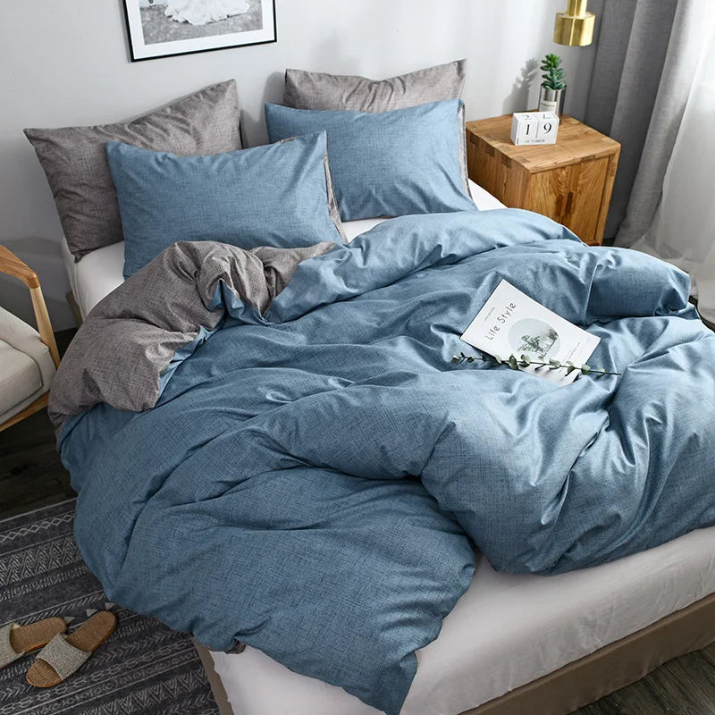 Parure de Lit Bleu doux