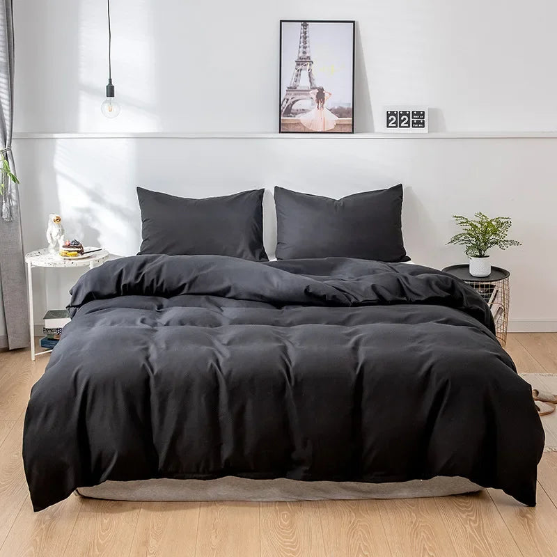 Parure de Lit Noir uni