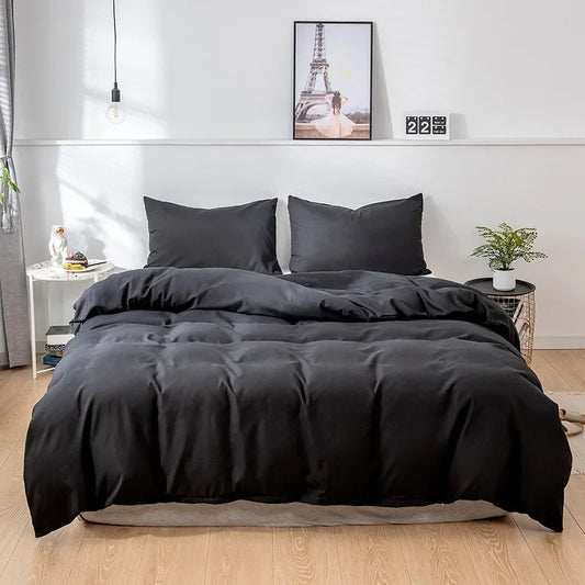 Parure de Lit Noir uni