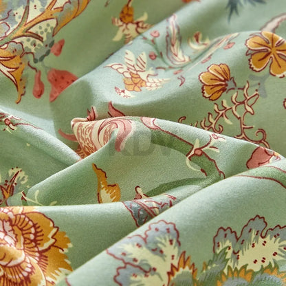 Parure de Lit Fleurie Vintage