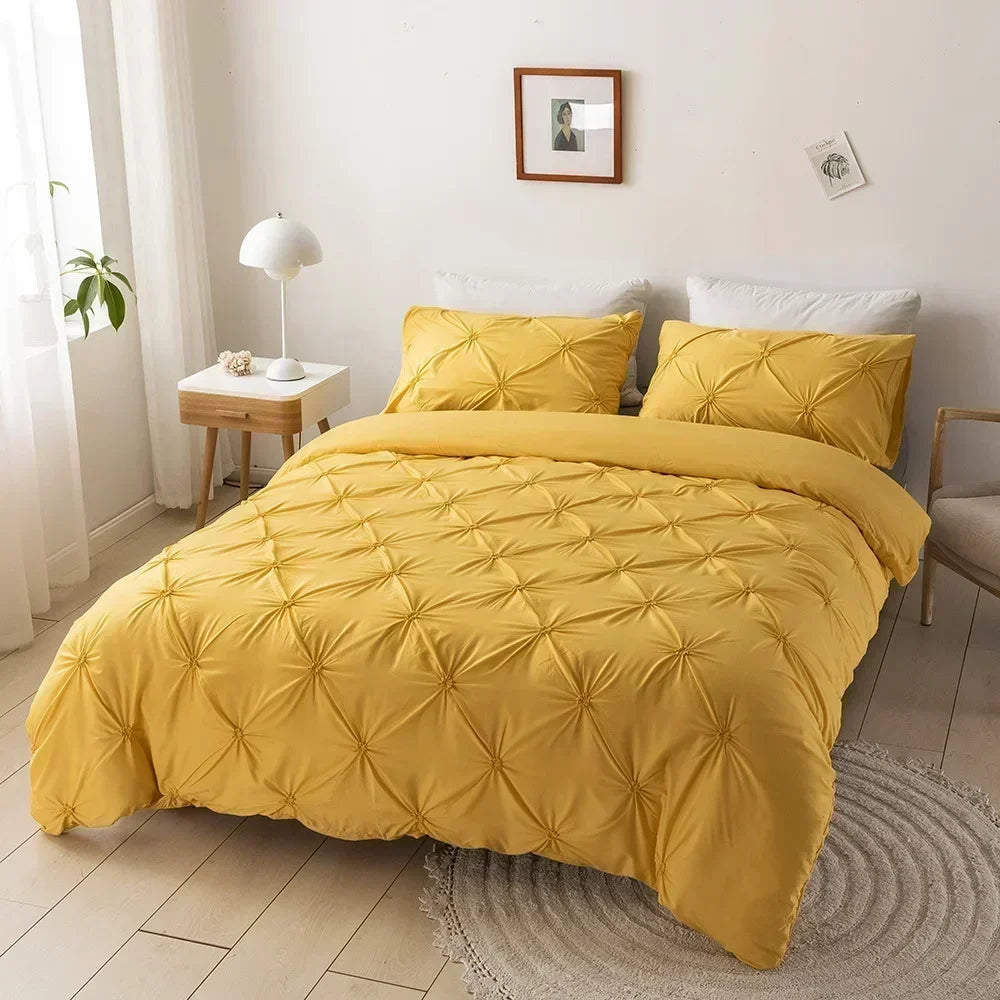Parure de Lit Jaune moutarde