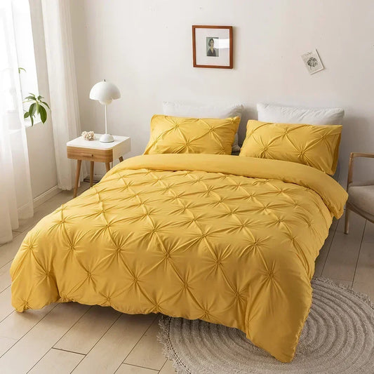 Parure de Lit Jaune moutarde