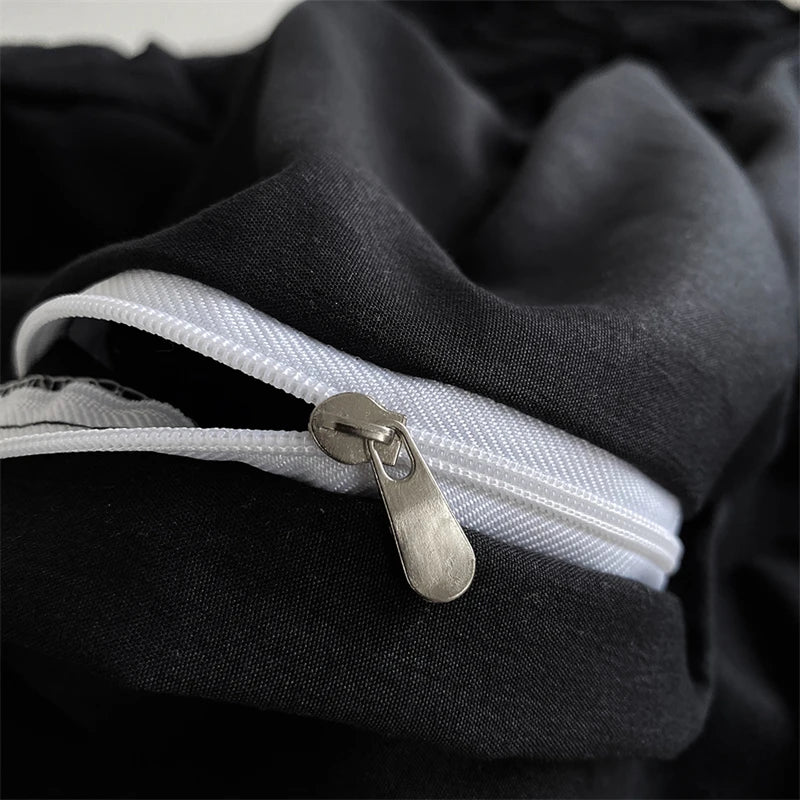Parure de Lit Noir moderne