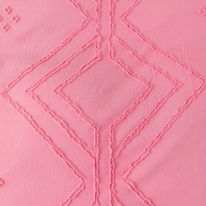Parure de Lit Rose brodée