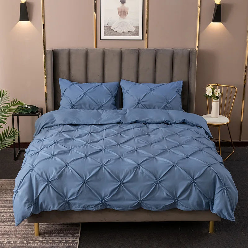 Parure de Lit Bleu ardoise
