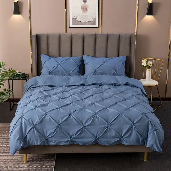 Parure de Lit Bleu ardoise