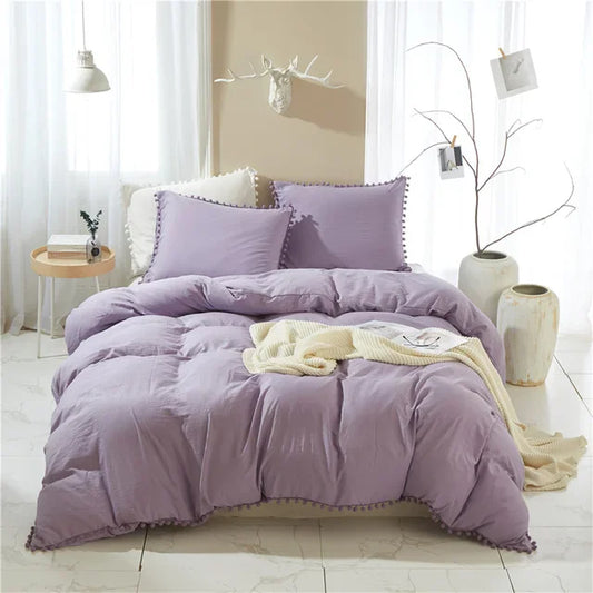 Parure de Lit 2 personnes violet