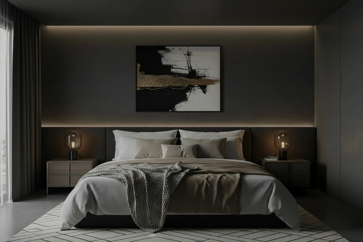 chambre-adulte-avec-parure-de-lit