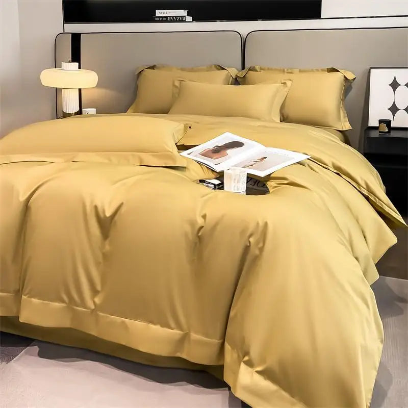 Parure de Lit 240x260 Jaune