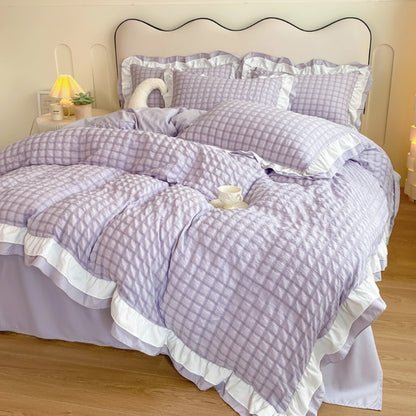 parure de lit 240x260 violet