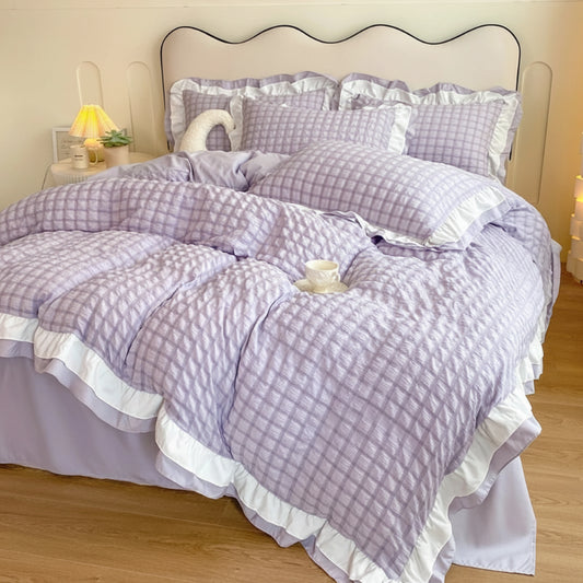 parure de lit 240x260 violet