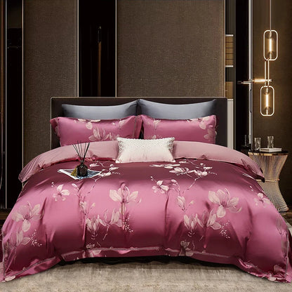 Parure de Lit Soie 2 personnes
